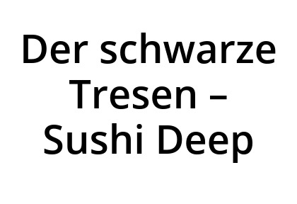 Der Schwarze Tresen Der Schwarze Tresen